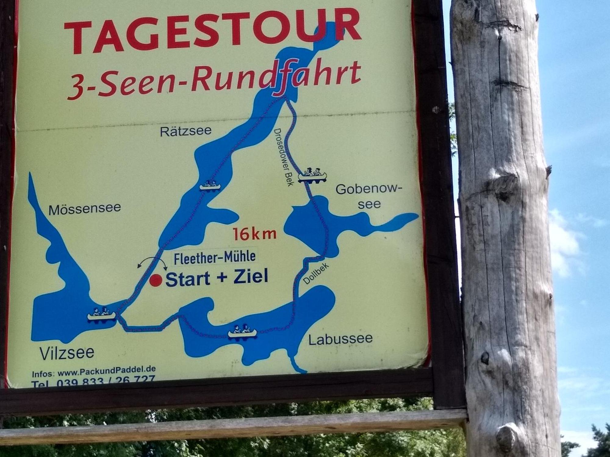 Zwei Seen Ferienhaus Canow Buitenkant foto